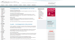 Desktop Screenshot of hochzeitgeschenke.net